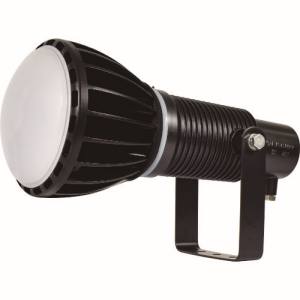 【日動工業 NICHIDO】 日動工業 ATL-E100J-WBK-50K エコビックLED投光器100W 常設用 ワイド アース付 電線2m 本体黒、電球黒