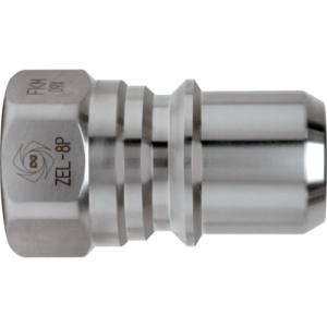 【日東工器】 日東工器 SUS-ZEL-6P ゼロスピルカプラ ステンレス製 ニトリルゴムNBR SG 相手側取付サイズR3/4