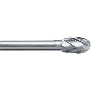 【スーパーツール SUPERTOOL】 スーパーツール SB6C04SA スーパー超硬バー アルミカット ロー付タイプ シャンク径6mm 卵型 刃径 19.0