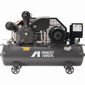 【アネスト岩田】 アネスト岩田 TLP22EG-10M6 レシプロコンプレッサ タンクマウント オイルタイプ 60Hz メーカー直送 代引不可 沖縄離島 個人宅不可
