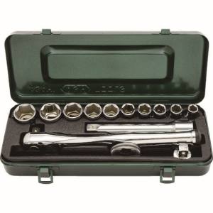 【旭金属工業 アサヒ ASH】 ASH VJS4200 レボウェイブ6角ソケットレンチセット12.7□×14PCS 旭金属工業