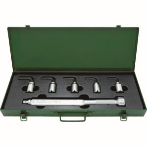 【旭金属工業 アサヒ ASH】 ASH LCX3000 トルクレンチ六角棒スパナヘッドセット LC090N+5-12mm 旭金属工業