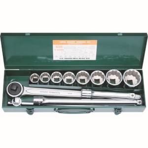 送料無料!!【旭金属工業 アサヒ ASH】ASH VO6081 ソケットレンチセット19.0□×12PCS 旭金属工業【smtb-u】|あきばお~支店