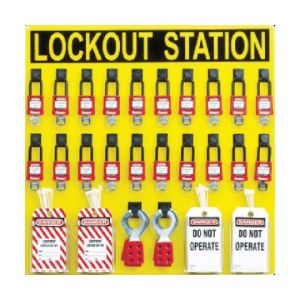 【パンドウイット PANDUIT】 パンドウイット PSL-20SWCA ロックアウトステーションキット 20人用 メーカー直送 代引不可 沖縄 離島不可