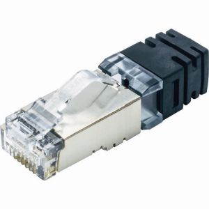 送料無料！！ 【パンドウイット PANDUIT】 パンドウイット SPS6X88-C シールド付きモジュラープラグ LANコネクタ カテゴリ6A 100個入り【smtb-u】