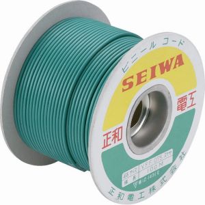 送料無料！！ 【正和電工 SEIWA】 正和電工 SF-100CD アースコード VSFコード 100m ドラム巻【smtb-u】