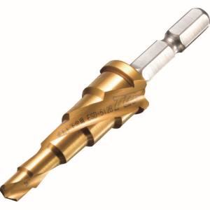 【トップ工業 TOP】 トップ工業 ESD-512B 電動ドリル用ボルト下穴用ステップドリル TOP