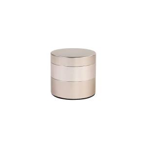 【東京ローソク おもいでのあかし】 ペット 骨壺 仏具 アルミ分骨壷 ピンク H5.4cm PMA00319