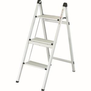 【トラスコ TRUSCO】トラスコ TAU-3UF 薄型幅広踏台 片側昇降タイプ 3段 高さ800mm TRUSCO メーカー直送 代引不可 沖縄 離島不可｜あきばお～支店