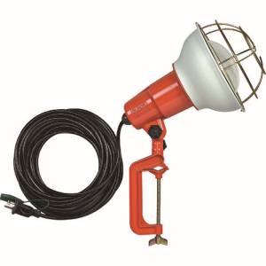 【ハタヤリミテッド HATAYA】 ハタヤ RE-310K 防雨型作業灯 リフレクターランプ300W 100V接地付10m バイス付