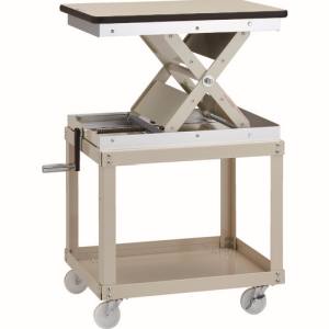 送料無料！！ 【トラスコ TRUSCO】 トラスコ LH-700M ローハイシステム リフター スクリュー式 450X600 ワゴン仕様 TRUSCO メーカー直送 代引不可 北海道 沖縄 離島不可【smtb-u】