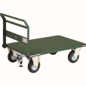 送料無料！！ 【トラスコ TRUSCO】 トラスコ PH-1-ARSS 鋼鉄製運搬車 1200X750 空気入タイヤ LS付 TRUSCO メーカー直送 代引不可 北海道 沖縄 離島不可【smtb-u】