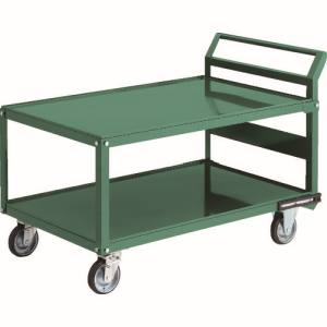 送料無料！！ 【トラスコ TRUSCO】 トラスコ PH-12 鋼鉄製運搬車 1200X750 片袖2段型 プレス車 自在S付車輪 TRUSCO メーカー直送 代引不可 北海道 沖縄 離島不可【smtb-u】