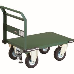 送料無料！！ 【トラスコ TRUSCO】 トラスコ PH-2-ARSS 鋼鉄製運搬車 900X600 プレス製空気入タイヤ LS付 TRUSCO メーカー直送 代引不可 北海道 沖縄 離島不可【smtb-u】