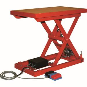 送料無料！！ 【トラスコ TRUSCO】 トラスコ HDL-H1058R-D1 テーブルリフト100kg 電動Bねじ式 DC12Vバッテリー専用 520×850 メーカー直送 代引不可 北海道 沖縄 離島不可【smtb-u】