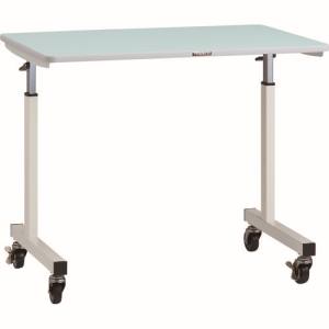 送料無料！！ 【トラスコ TRUSCO】 トラスコ RT-0960C ラチェット式高さ調節作業台 900X600X700-1000 キャスター付 TRUSCO メーカー直送 代引不可 北海道 沖縄 離島不可【smtb-u】
