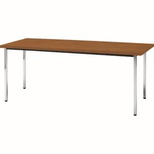 送料無料！！ 【トラスコ TRUSCO】 トラスコ TD1275-T 会議用テーブル 1200X750XH700 角脚 下棚無し チーク TRUSCO メーカー直送 代引不可 北海道 沖縄 離島不可【smtb-u】