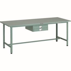 送料無料！！ 【トラスコ TRUSCO】 トラスコ SAE-1800UDC2 SAE型軽量作業台 1800X750 薄型2段引出し付 GN色 TRUSCO メーカー直送 代引不可 北海道 沖縄 離島不可【smtb-u】 29,953円
