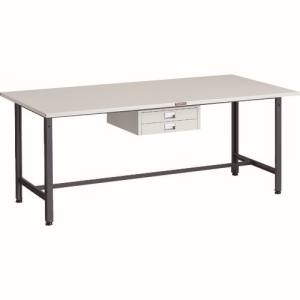 送料無料！！【トラスコ TRUSCO】トラスコ SAE-1809UDC2 DG SAE型軽量作業台 1800X900 薄型2段引出し付 DG色 TRUSCO メーカー直送 代引不可 北海道 沖縄 離島不可【smtb-u】｜あきばお～支店