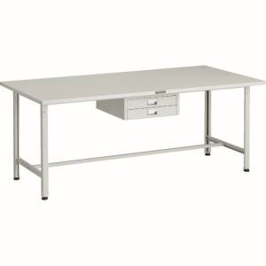 送料無料！！ 【トラスコ TRUSCO】 トラスコ SAE-1809UDC2 W SAE型軽量作業台 1800X900 薄型2段引出し付 W色 TRUSCO メーカー直送 代引不可 北海道 沖縄 離島不可【smtb-u】