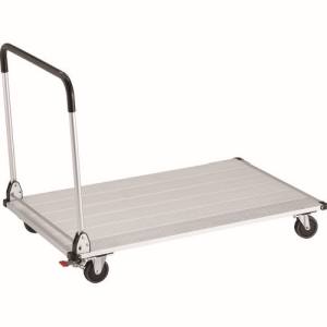送料無料！！ 【トラスコ TRUSCO】 トラスコ AL21-1272S アルミ台車 アルパカート 省音 折りたたみ 1200×720mm ストッパー付 TRUSCO メーカー直送 代引不可 北海道 沖縄 離島不可【smtb-u】