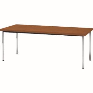 送料無料！！ 【トラスコ TRUSCO】 トラスコ TD1890-T 会議用テーブル 1800X900X700 角脚 下棚無し チーク TRUSCO メーカー直送 代引不可 北海道 沖縄 離島不可【smtb-u】