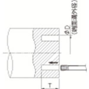 【京セラ KYOCERA】 京セラ KFTBR150250-4S 溝入れ用ホルダ 1本 メーカー直送 代引不可 北海道沖縄離島不可
