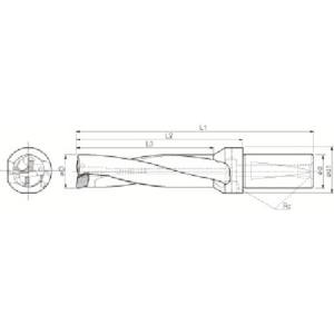【京セラ KYOCERA】 京セラ S25-DRZ2080-06 ドリル用ホルダ 1本 メーカー直送 代引不可 北海道沖縄離島不可