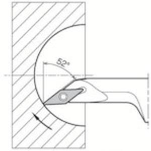 【京セラ KYOCERA】 京セラ S12M-SVJCR08-16A 内径加工用ホルダ 1本 メーカー直送 代引不可 北海道沖縄離島不可