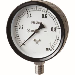 【右下精器製造 migishita】 右下精器製造 G311-261-1MP ステンレス圧力計 A枠立型 φ75 圧力レンジ0～1.00MPa