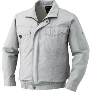 【空調服】 空調服 KU91400-C06-S7 綿薄手タチエリウェアのみ シルバー 5L