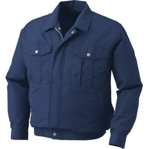【空調服】 空調服 KU90540-C03-S2 ポリエステル製ワーク空調服 ウェアのみ ネイビー M