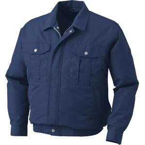 【空調服】 空調服 KU90540-C03-S4 ポリエステル製ワーク空調服 ウェアのみ ネイビー LL
