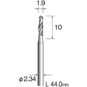 【ミニター ミニモ Minimo】ミニター ミニモ KA1125 ハイスピードスチールドリル φ1.9 10本入|あきばお~支店