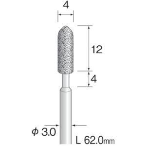 【ミニター ミニモ Minimo】 ミニター ミニモ AD4121 ハイセラミックダイヤモンドバー 180 φ4