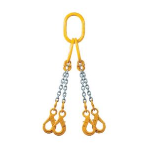 【象印チェンブロック】 象印 4-t G-SHE-6.3 チェーンスリング100 アイタイプ 荷重2.5t 線径6.3mm L1.5m