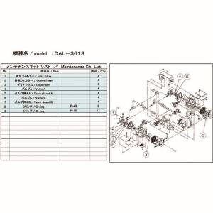 【アルバック ULVAC】 アルバック DAL-361S DAL-361S用メンテナンスキット