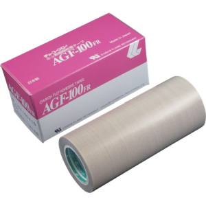 【中興化成工業 chukoh】 チューコーフロー AGF100FR-18X150 フッ素樹脂 テフロンPTFE製 粘着テープ AGF100FR 0.18t×150w×10m 中興化成