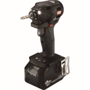 【マックス MAX】マックス PJ-ID153K-B2C/1850A 充電式ブラシレスインパクトドライバ18Vセット黒｜あきばお～支店