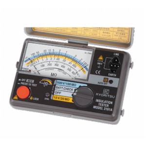 【共立電気計器 KYORITSU】共立電気計器 MODEL3161A 3161A 2レンジ小型絶縁抵抗計｜あきばお～支店