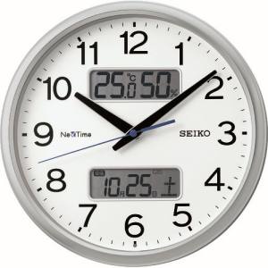 送料無料！！ 【セイコー SEIKO】 セイコー ZS251S 電波掛時計 セイコーネクスタイム ハイブリッド電波時計【smtb-u】 9,891円