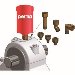 【パーマテック perma】 perma PN-SF01-125 NO101476 パーマNOVA 温度センサー付き自動給油器 SF01標準グリス125CC付 パーマテック 14,944円