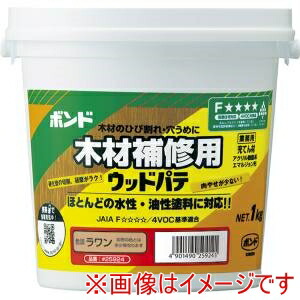 【コニシ KONISHI】 コニシ 25924 ウッドパテ ラワン 1kg 12缶