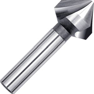 【ノガ ウォーターズ NOGA】 ウォーターミルズ WMCCN124S8L56 3枚刃 超硬カウンターシンク 90°12.4mmxL56 ノンコート