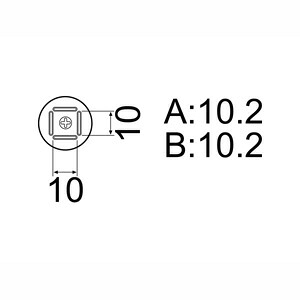 送料無料！！ 【白光 HAKKO】 白光 A1125B ノズル QFP ホットエアー用 HAKKO【smtb-u】