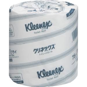 【日本製紙クレシア】 クレシア 10820 クリネックストイレットロール 75mシングル メーカー直送 代引不可 沖縄離島不可