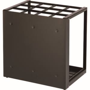 【テラモト】 テラモト UB-299-036-7 パネル傘立36 ブラック メーカー直送 代引不可 沖縄離島不可 9,118円