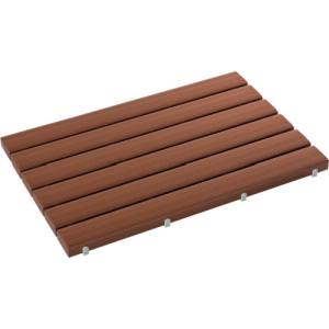 【テラモト】 テラモト MR-093-345-4 抗菌安全スノコ 完成品 600×1800mm 茶 メーカー直送 代引不可 沖縄離島不可