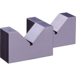 【ユニ】 ユニ HV-100 焼入Vブロック 100mm