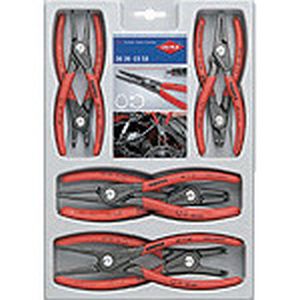 送料無料！！ 【クニペックスツールズ KNIPEX】 KNIPEX 002004SB 8本組 精密スナップリングプライヤーセット クニペックスツールズ【smtb-u】 19,586円